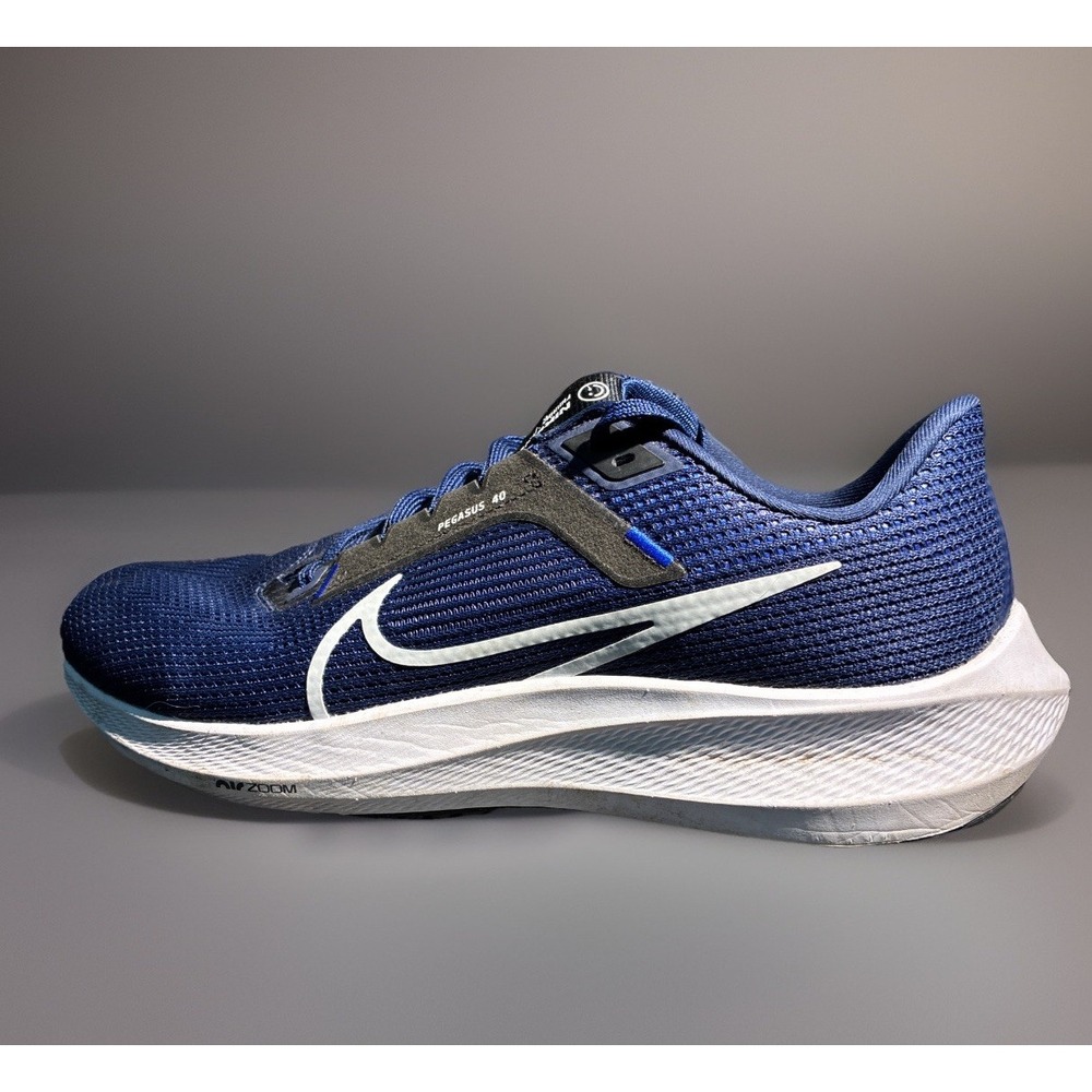 Nike Air Zoom Pegasus 40 | Mens 10 | Navy/Pure Platinum | DV3853-400 |